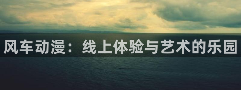 完结动漫大全：风车动漫：线上体验与艺术的乐园